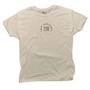 Trip Ventures Hand-Printed Original Company Tee Large on Hanes